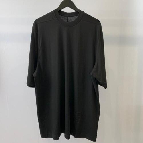 Owen Seak Men T Shirt 100%Cotton Gothic Style Mens Clothing Tops Tees Summer Oversized High Women Tees Black T Shirt Size XL