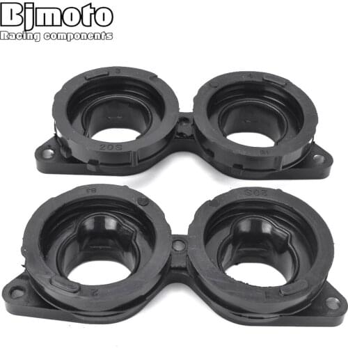 Motorcycle Carburetor Interface Adapter Intake Manifold Connector For Yamaha FZ6 FZ6R 2009 - 2016 2017 20S-13586-00 20S-13596-00