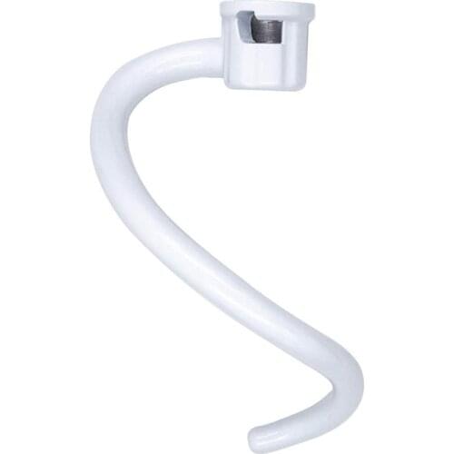 1Pcs Spiral Coated Metal Dough Hook Spare Replacement Parts For Kitchenaid KNS256CDH Stand Mixer Bowl-Lift 4KG25H KG25H KG25G