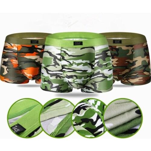 Мужские трусы с принтом LeafMeiry China At AliExpress