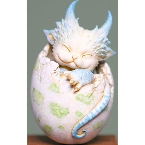 New Unassembled 1/12 Lovely animal height 42mm Resin Figure Unpainted Model Kit