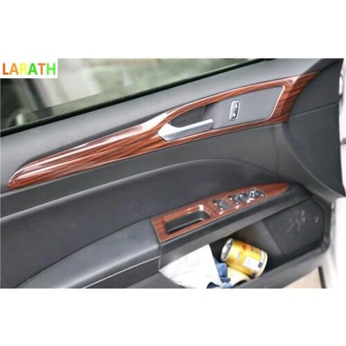 For Ford Mondeo 2013-2017 vent outlet air condition panel trim+Interiol Door Handle Trim Interior Door Window Lift Switch Cover