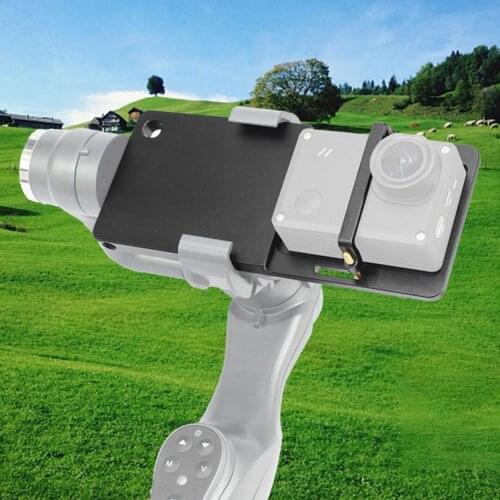 Handheld Stabilizer Gimbal Switch Plate Adapter Mount for GoPro for Zhiyun for Feiyu for DJI Stabilizer Action Camera Accessory