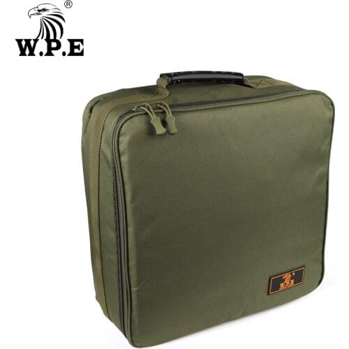 W.P.E 1pcs Fishing Reel Bag Carp Fishing Wheel HandBag 500-10000 Fishing Reel Bag Storage Bag Fishing Tackle Accessories Pesca
