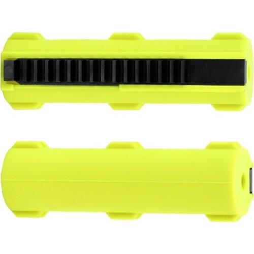 10pcs Fiber reinforced Nylon Plastic carbon steel full 14/15 teeth For M4 AK G36 MP5 Airsoft Gel Blaster AEG Gearbox Ver.2/3