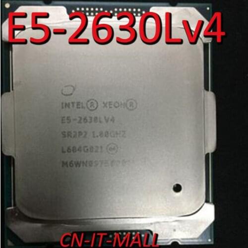Pulled E5-2630Lv4 Ten Core 1.80GHz 25MB SR2P2 CPU Server Processor