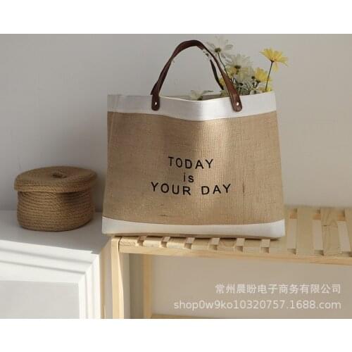 Japanese Laundry Basket, Laundry Basket, Toys, Sundries, Books, Bag, Cloth, Cotton and Linen Handle Basket