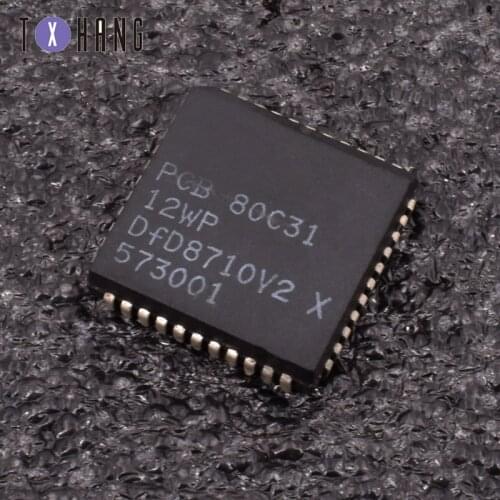 1/5PCS PCB80C31-12WP PCB80C31 PLCC 44PIN PCB80C31-12W NEW IC diy electronics
