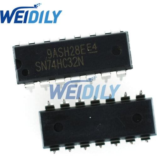 10PCS/LOT 74HC32 74HC32N SN74HC32 SN74HC32N DIP IC DIP-14 New