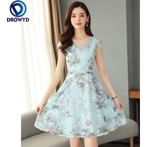 2021 Elegant Pink Mesh Sweet Mini Dresses Spring Summer Plus Size Print Vintage Runway Short Dress Women Bodycon Party Vestidos