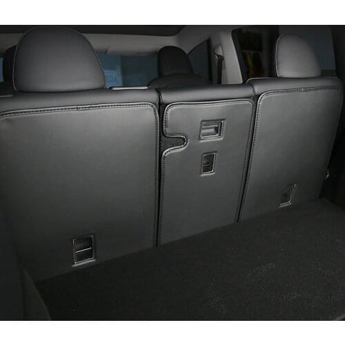 Rear Seat Pads Back Cushions For Tesla Model Y Car Seat Anti Kick Pad Protector Cover Anti Dirty Trunk Pads Protector 3pcs