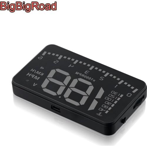 BigBigRoad Car Hud Display For Mercedes Benz CL500 CL600 GL 400 450 500 550 Citan Vito Sprinter Viano Smart Windshield Projector