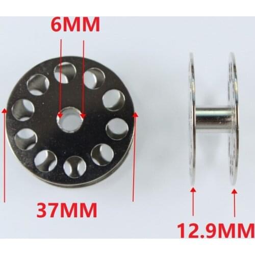 B9117-057-000 Stainless Iron Bobbin for SEIKO JW-28BL-20, JW-8BL-20 / SINGER 144W, 145W / DURKOPP 220 Sewing Machine