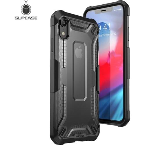 SUPCASE For iphone XR Case UB Series Premium Hybrid Protective TPU Bumper + PC Clear Back Phone Cover For iphone Xr 6.1 inch
