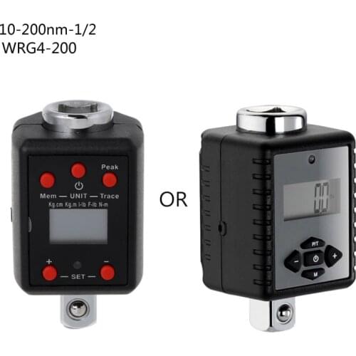 Digital High Torque Wrench 1.5-1000nm Adapter 1/4 3/8 1/2 3/4 Drive Microtorque A0KF