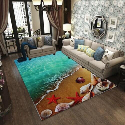 3D Printed Child Rugs Home Carpet Delicate Area Rug Bedroom Coffee Antiskid Table Floor Room Rectangle Carpets Mat Living For