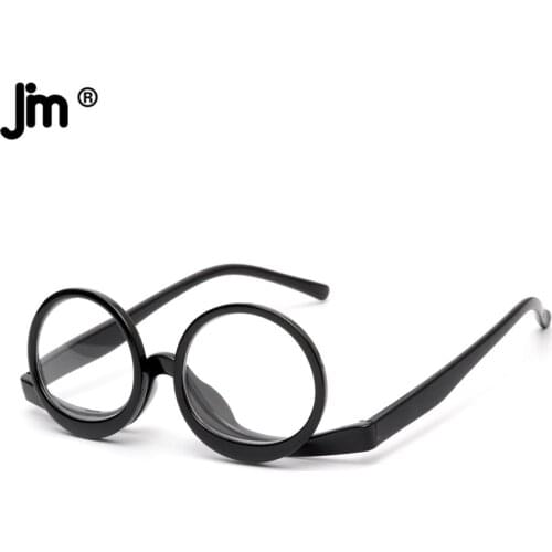 JM Round Makeup Reading Glasses Magnifying Flip Down Cosmetic Readers for Women