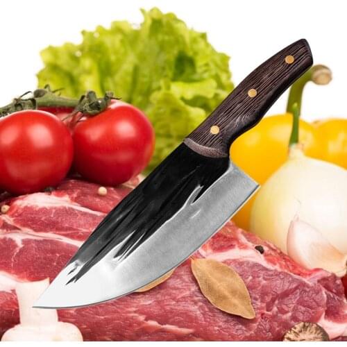 Stainless Steel Forged Sharp Kitchen Knife Chinese Knife Cleaver Meat Chopper Knife Kitchen Vegetable Chopping Knife Cutter