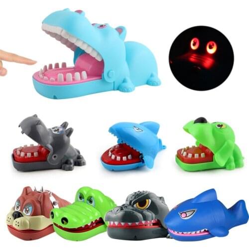 Biting Finger Creative Tricky Stress Reliever Toy Funny Dog Stealing Bone Biting Finger Toy Novelty & Gag Toys