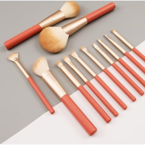 Professional Makeup Brushes Set 12pcs Natural Soft Eye Shadow Foundation Make Up Brushes Cosmestic Beauty Tools