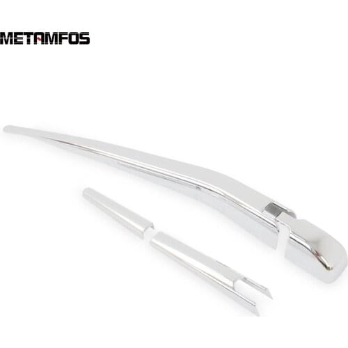 For Toyota Hiace Granvia Commuter 2019 2020 Chrome Rear Window Wiper Cover Trim Windshield Washer Exterior Car Accessories