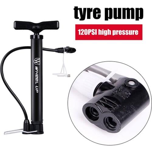 Bicycle Tire Air Inflator 120 psi High Pressure Bike Inflatable Pump Biking Portable Dust Proof Cycling Parts bomba de bicicleta