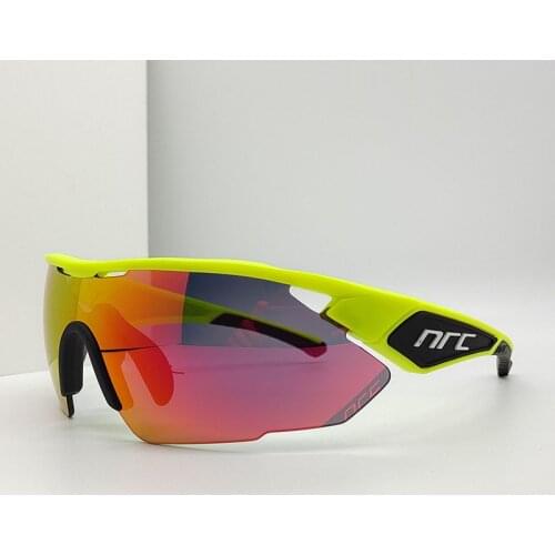 Brand NRC Outdoor Sports Cycling Glasses Mountain Bike Goggles UV400 Photochromic Men Sunglasses Running Unisex Eyewear