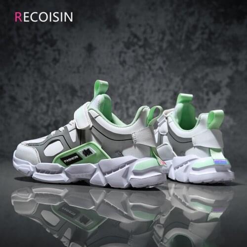 RECOISIN Autumn Children Shoes Comfortable Sports Shoes For Boys Fashion Casual Running Sneakers Kids Shoes Boys Basket Enfant
