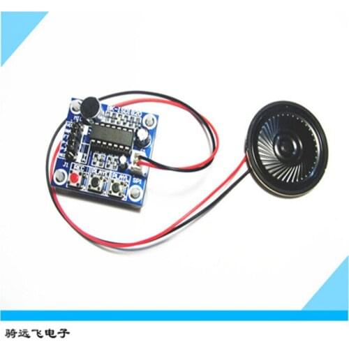 ISD1820 voice recording voice recording and playback module board with microphone head with speaker