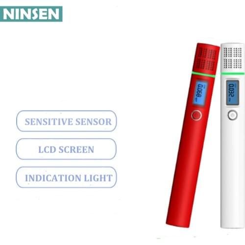 Portable Combustible Gas Detector With LCD Screen Flammable Gas Leak Alarm Pen CH4 Methane Tester Home And Kitchen Safe Security