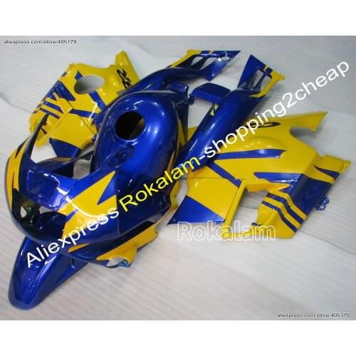 Sale For Honda CBR 600 91 92 93 94 CBR600 1991 1992 1993 1994 F2 Blue Yellow Bodyworks Fairings Motorcycle Parts