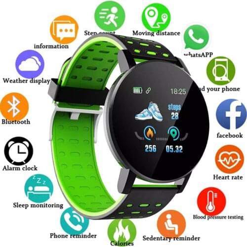 IMIDO Smartwatch 2021 Blood Pressure Heart Rate FitenessTracker Men Women Kids Smart Clock For Android IOS Smart Watch Round