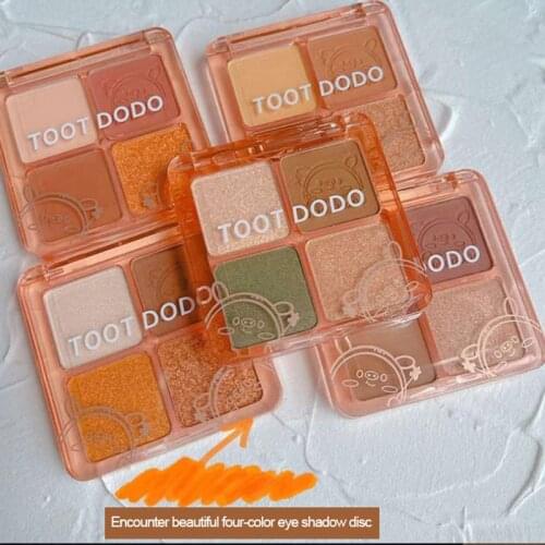 4/9 Colors Eyeshadow Palett Matte Pearlescent Eyeshadow Easy To Color Without Flying Long Lasting Eye Shadow Cosmetics TSLM1