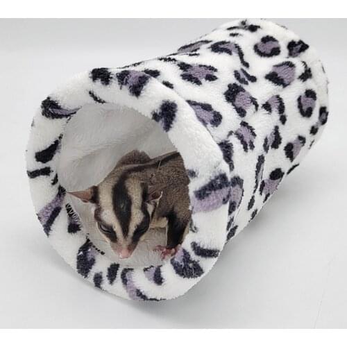 Bite-resistant Warm Winter Hamster Nest Concealed Passage Toy Small Pets Tunnel Sleeping Bag Entertainment Educational Toy