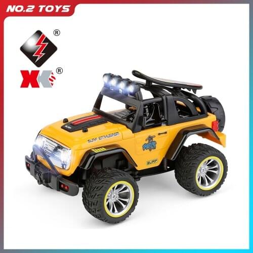 Wltoys 322221 2.4G 1/32 2WD Mini RC Car Off Road Vehicle Models W/ Light Children Toy Remote Control Machine Truck Kids Toys