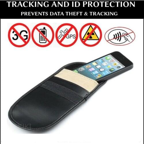 NOTOW Mobile Cell Phone Mobile RF Signal Shield Blocker Jammer Bag Pouch Case Anti Radiation For Pregnant Women for iphone 4/5