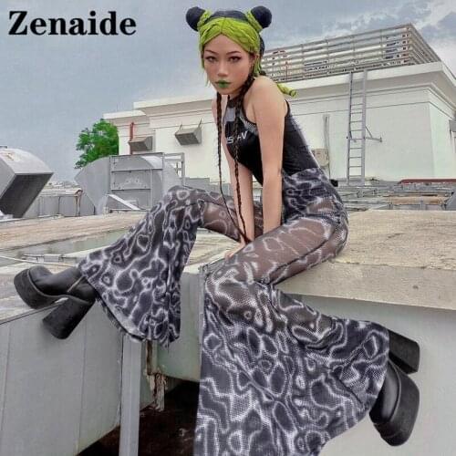 Женские брюки с высокой талией ZENAIDE China At AliExpress
