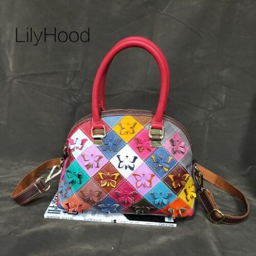 Female genuine leather hollow out butterfly handbag 2021 women high quality designer natural leather multi-colors messenger bag