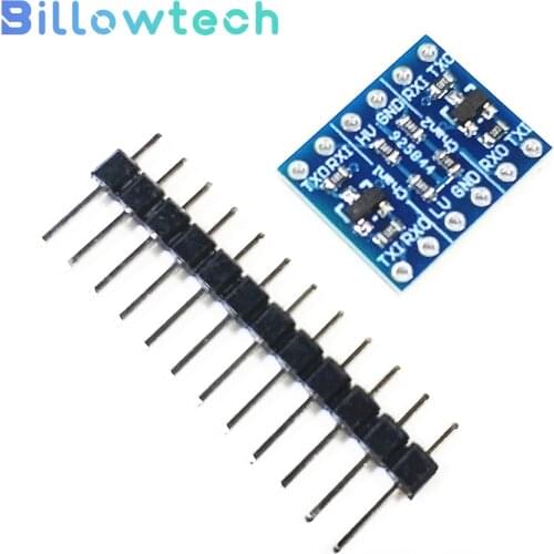 10PCS 2 way level conversion module 3.3V to 5V 5V to 3.3V IIC UART SPI level conversion board