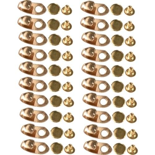 20 Sets Climbing Shoes Boots Buckles Shoelace Buckles Hiking Shoes Fasteners