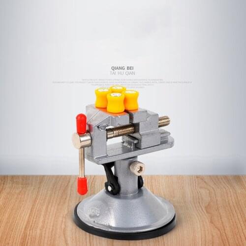 360 Degrees Rotation Vise Suction Cup Table Screw Repair Tools vice clamp woodworking vise Table Vise Bench Clamp Grinder