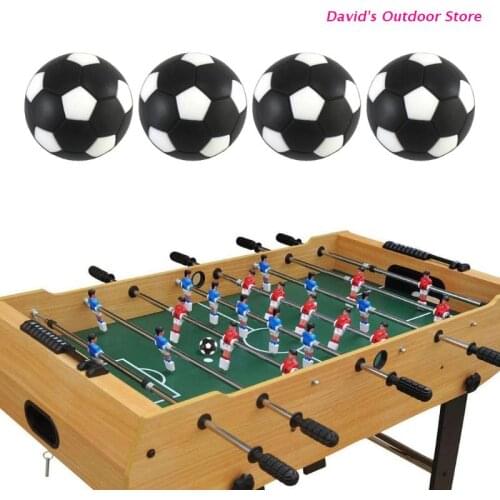 4Pcs/Pack Foosball Balls Replacement Table Soccer Balls 36mm Soccer Foosalls Regular Size Foosball-Set of 4