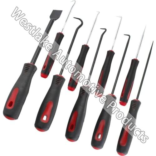 9pcs Scraper Hook Pick Up Tool Set Pick O-Ring Removal Oil Seal Removal