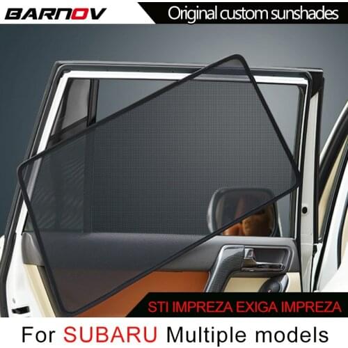 Car Special Curtain Window SunShades Mesh Shade Blind Original Custom For SUBARU STI 10/10.5/11th WRX IMPREZA EXIGA IMPREZA