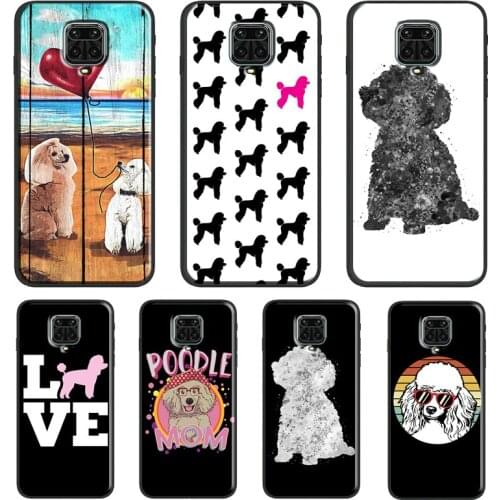 Cure Cartoon Poodle For Xiaomi Redmi 9 9A 9C 9T K40 Funda For Redmi Note 10 Pro 8T 9S Note 9 8 7 Pro Soft Case