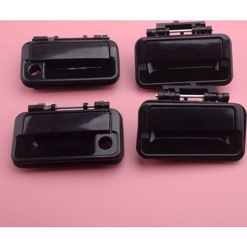 1 Set Outside Exterior Handle Car Black fit for Suzuki Swift GA GL GLX Geo Metro Chevy Sprint Pontiac Firefly 1989 1990 1991