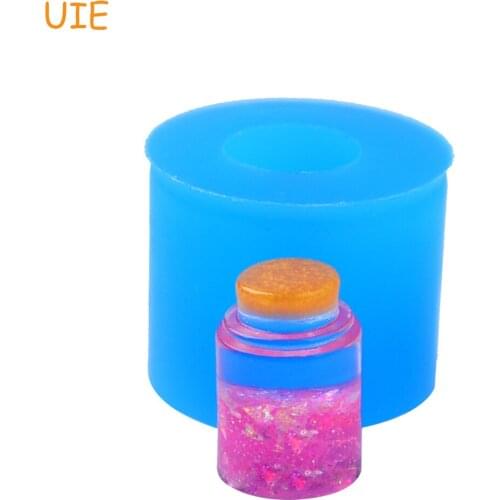 FYL484U 21.2mm 3D Bottle Flexible Silicone Mold - Cake Decoration Fondant, Sugarcraft, Dollhouse, Jewelry DIY, Candy, Resin Clay