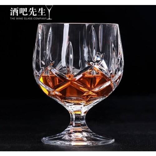 Lead-Free Cognac Brandy or Whiskey Crystal Glasses Snifter