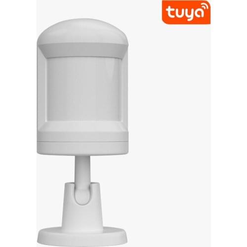 Tuya Zigbee Human Infrared Sensor PIR Motion Sensor Detector With Tripod Motion Detection 150 Degree Detection Angle