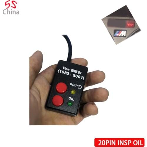 Vehicle Oil Service 20 pin Older Models Reset Tool for BMW E30 E36 E34 E38 E39 5 Series 7 Series